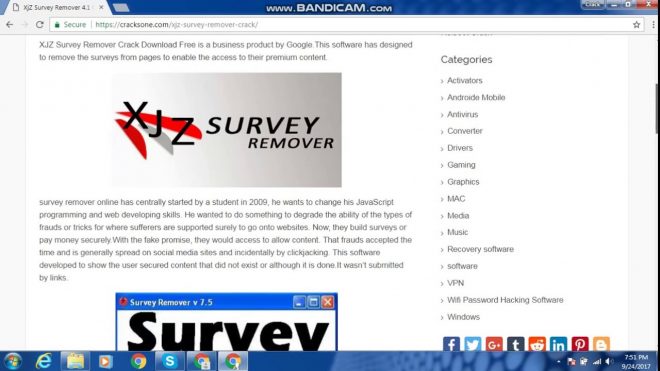 xjz survey remover download free